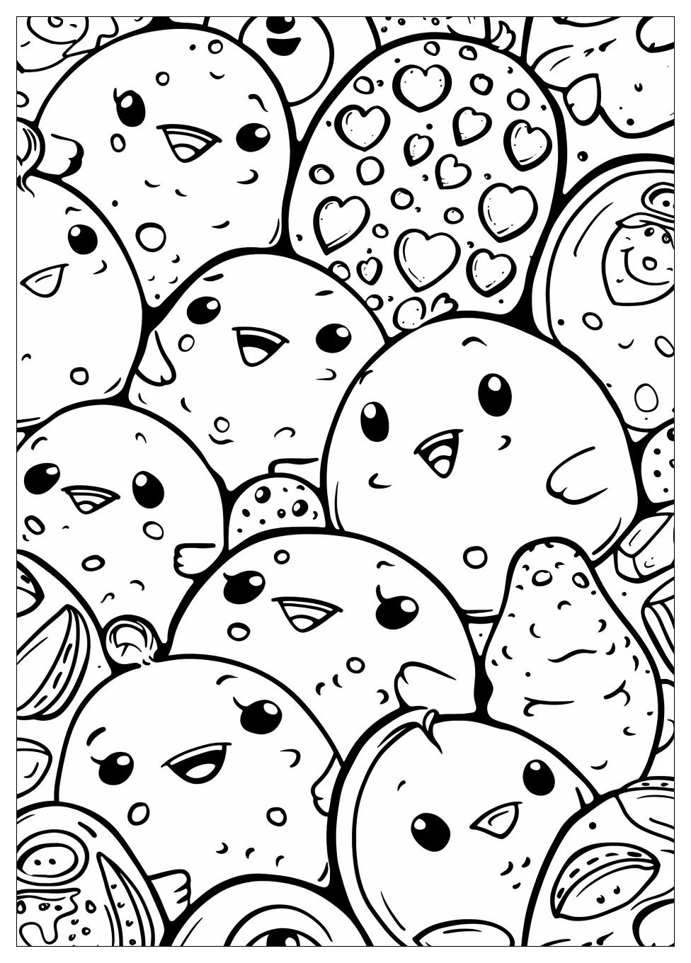 Gudetama Coloring Pages-20