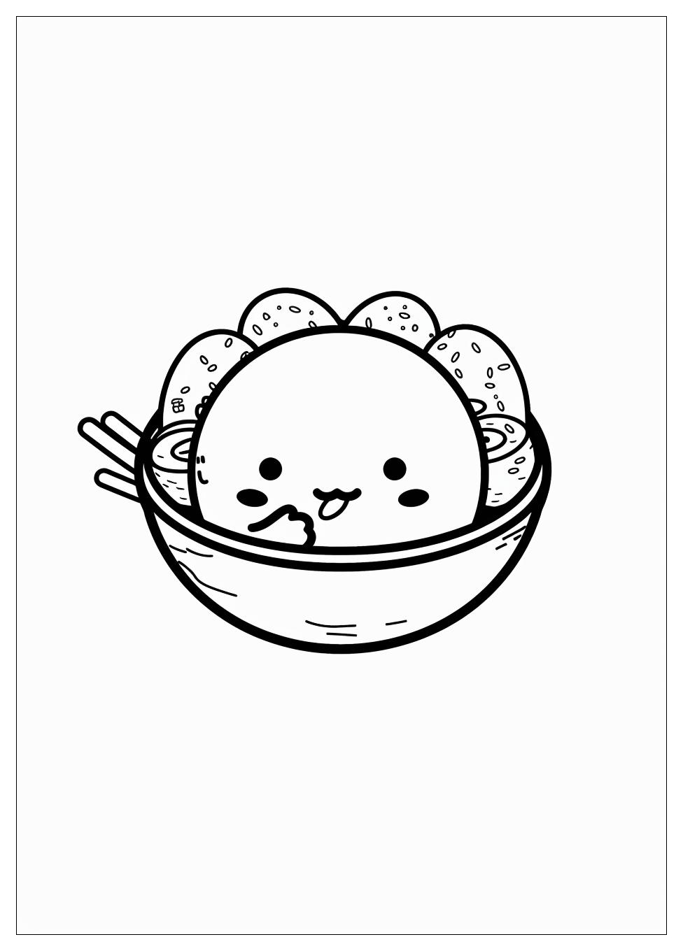 Gudetama Coloring Pages-4