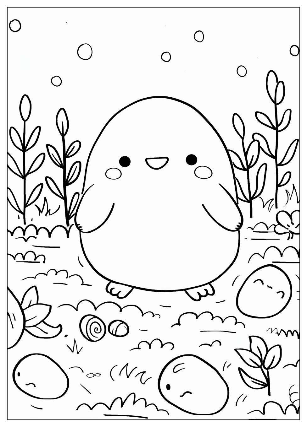 Gudetama Coloring Pages-7