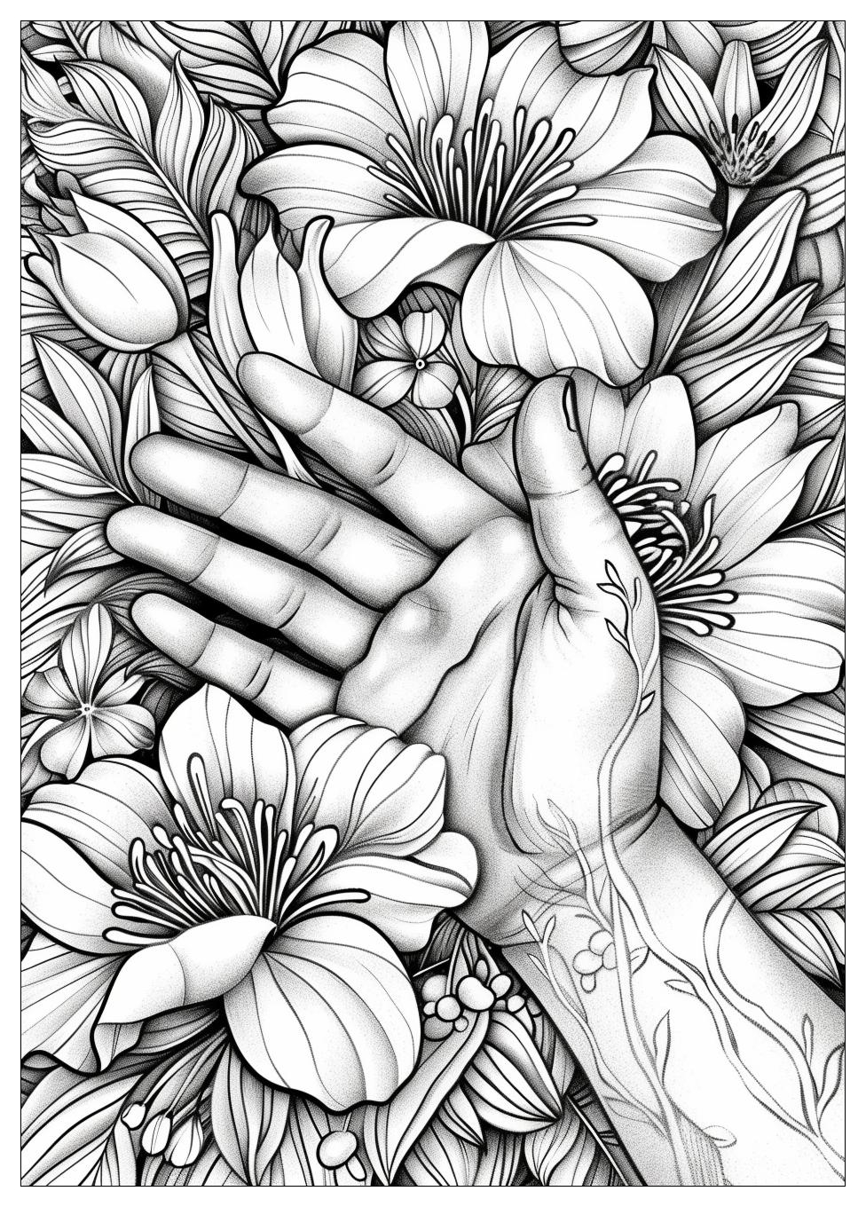 Hand Coloring Pages-23