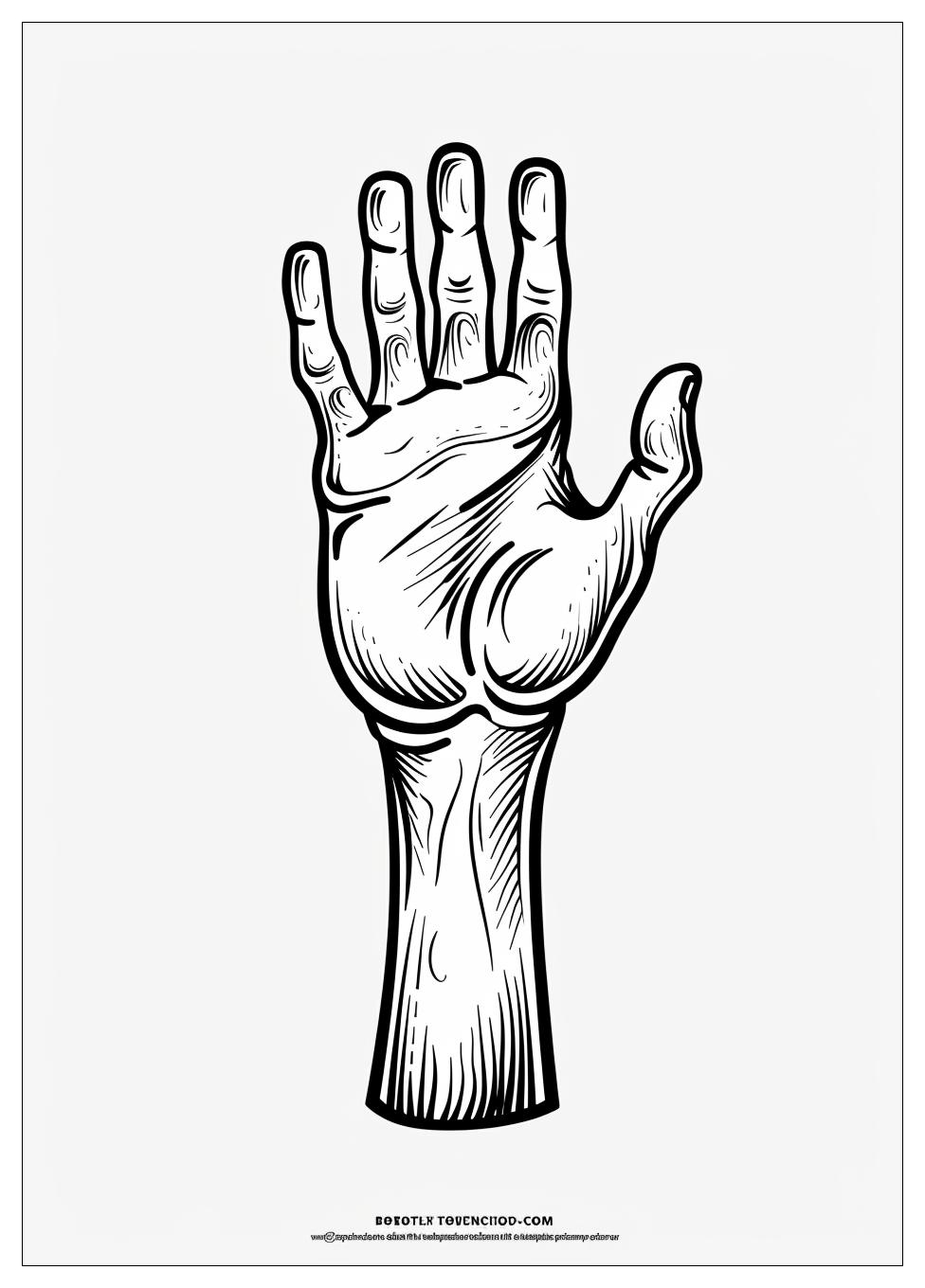 Hand Coloring Pages-6