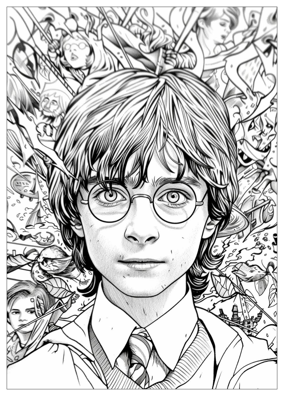 Harry Potter Coloring Pages-19