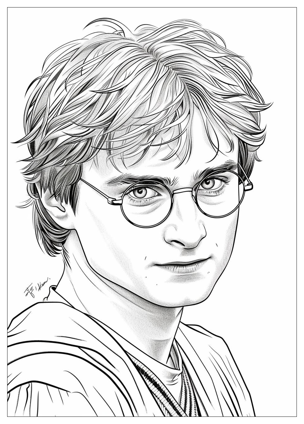 Harry Potter Coloring Pages-8