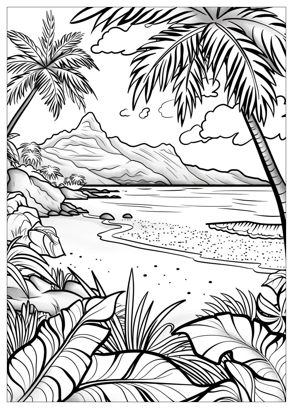 Hawaii Coloring Pages-13