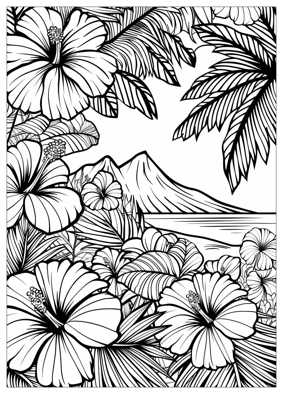 Hawaii Coloring Pages-15