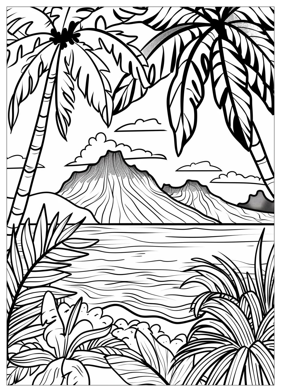 Hawaii Coloring Pages-4