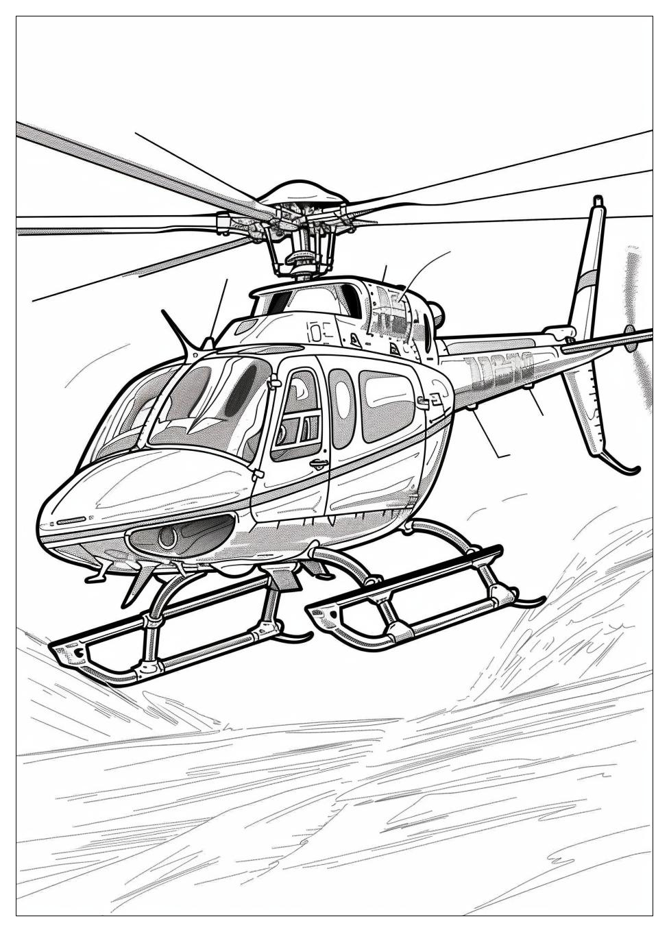 Helicopter Coloring Pages-19