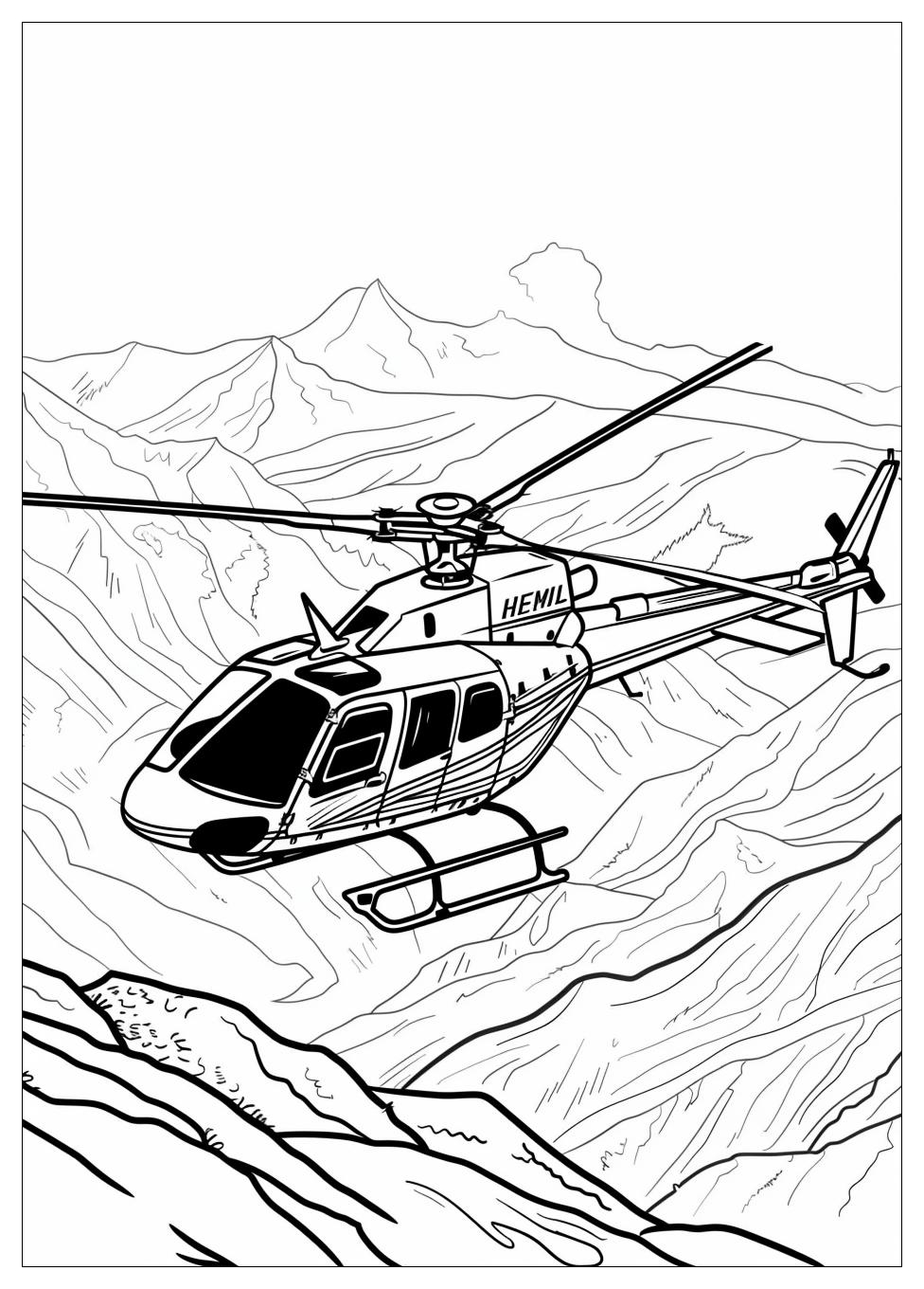 Helicopter Coloring Pages-3