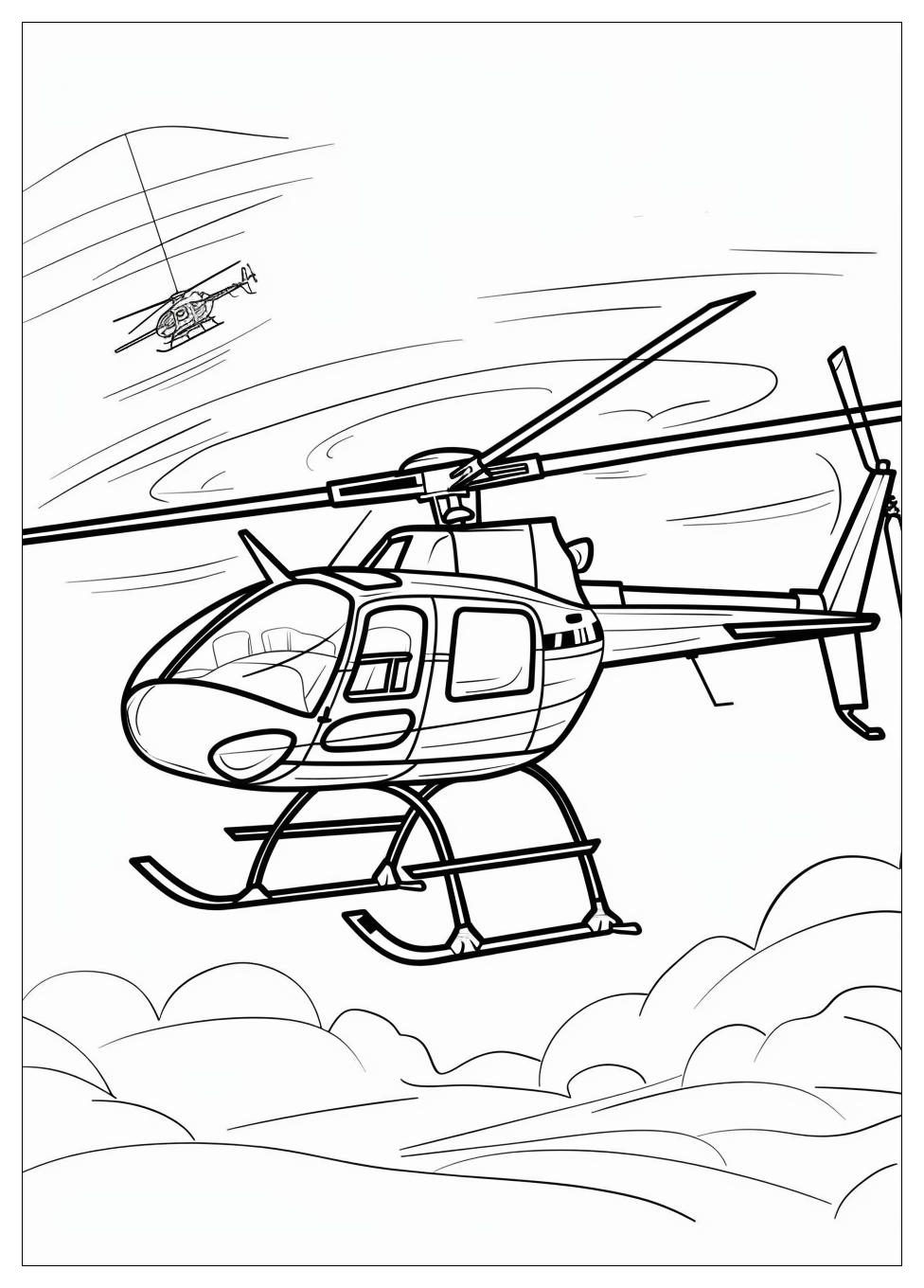 Helicopter Coloring Pages-4