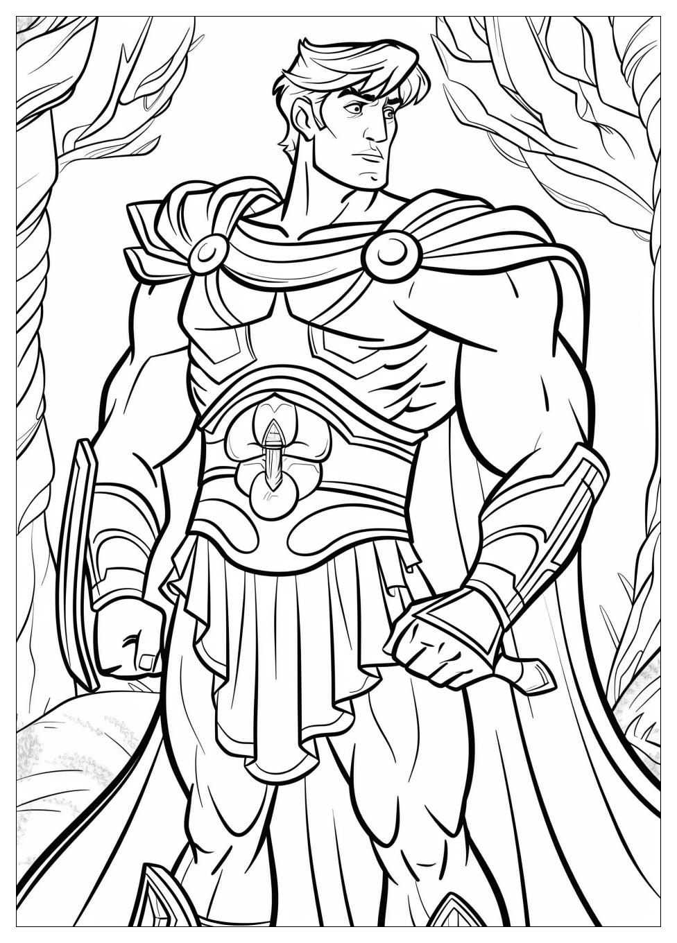 Hercules Coloring Pages-1