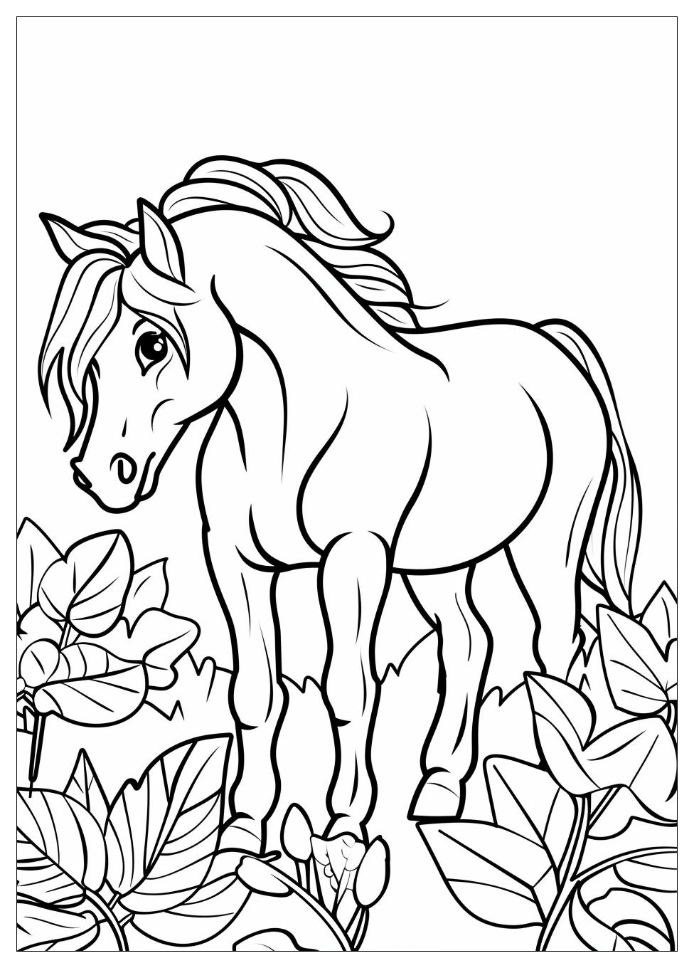 Horse Coloring Pages-1