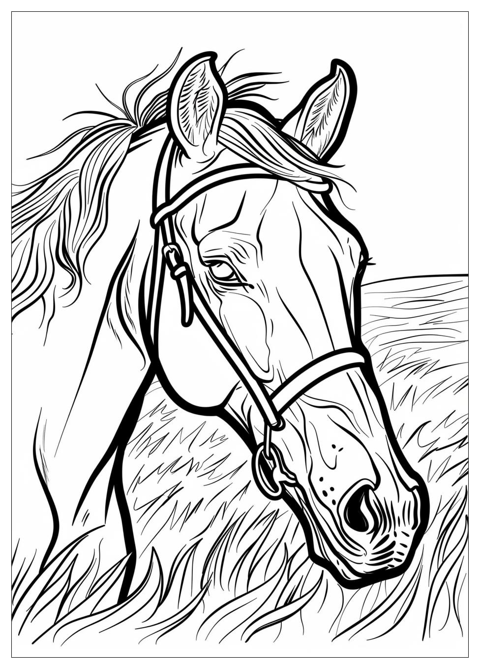 Horse Coloring Pages-4