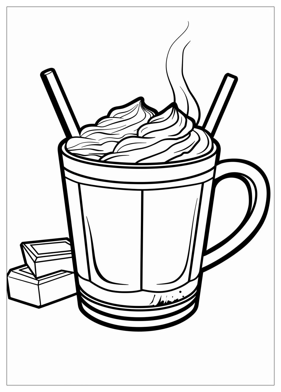 Hot Chocolate Coloring Pages-10