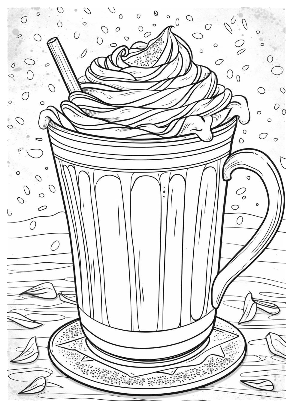 Hot Chocolate Coloring Pages-11