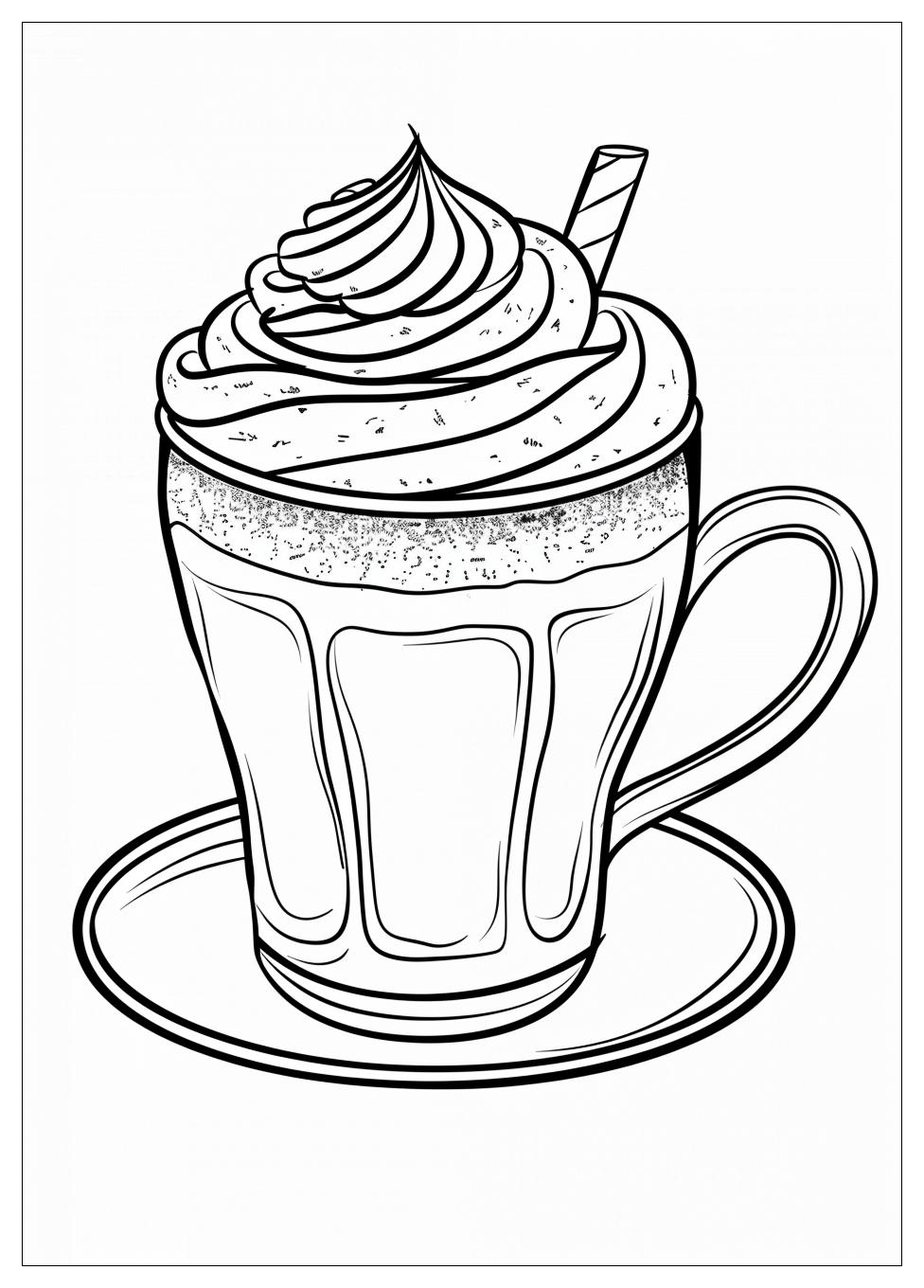 Hot Chocolate Coloring Pages-12