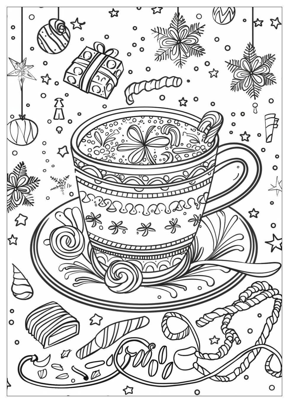 Hot Chocolate Coloring Pages-15