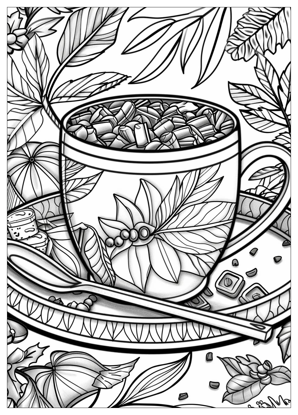 Hot Chocolate Coloring Pages-18