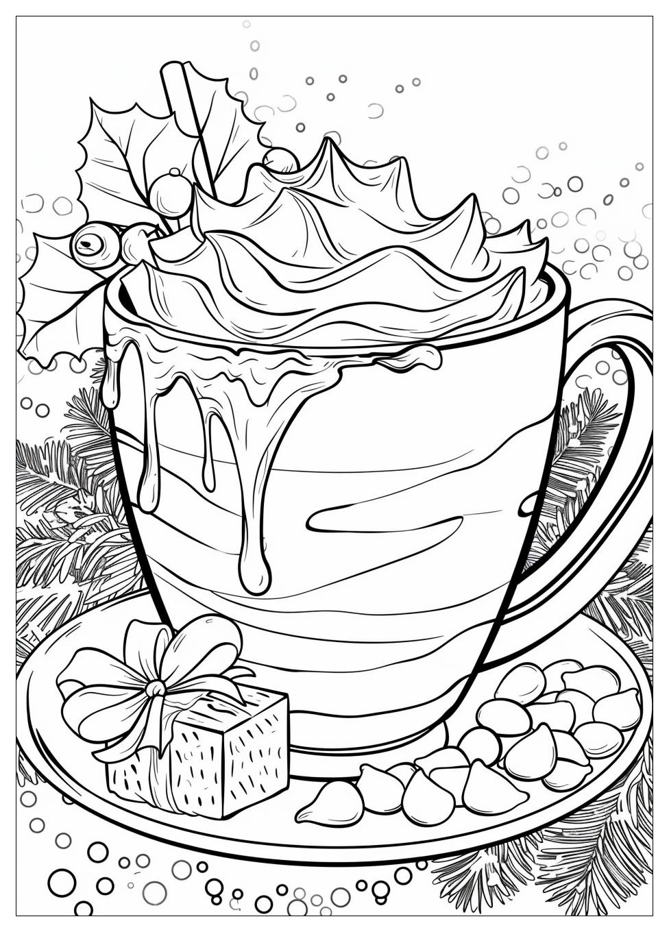 Hot Chocolate Coloring Pages-2