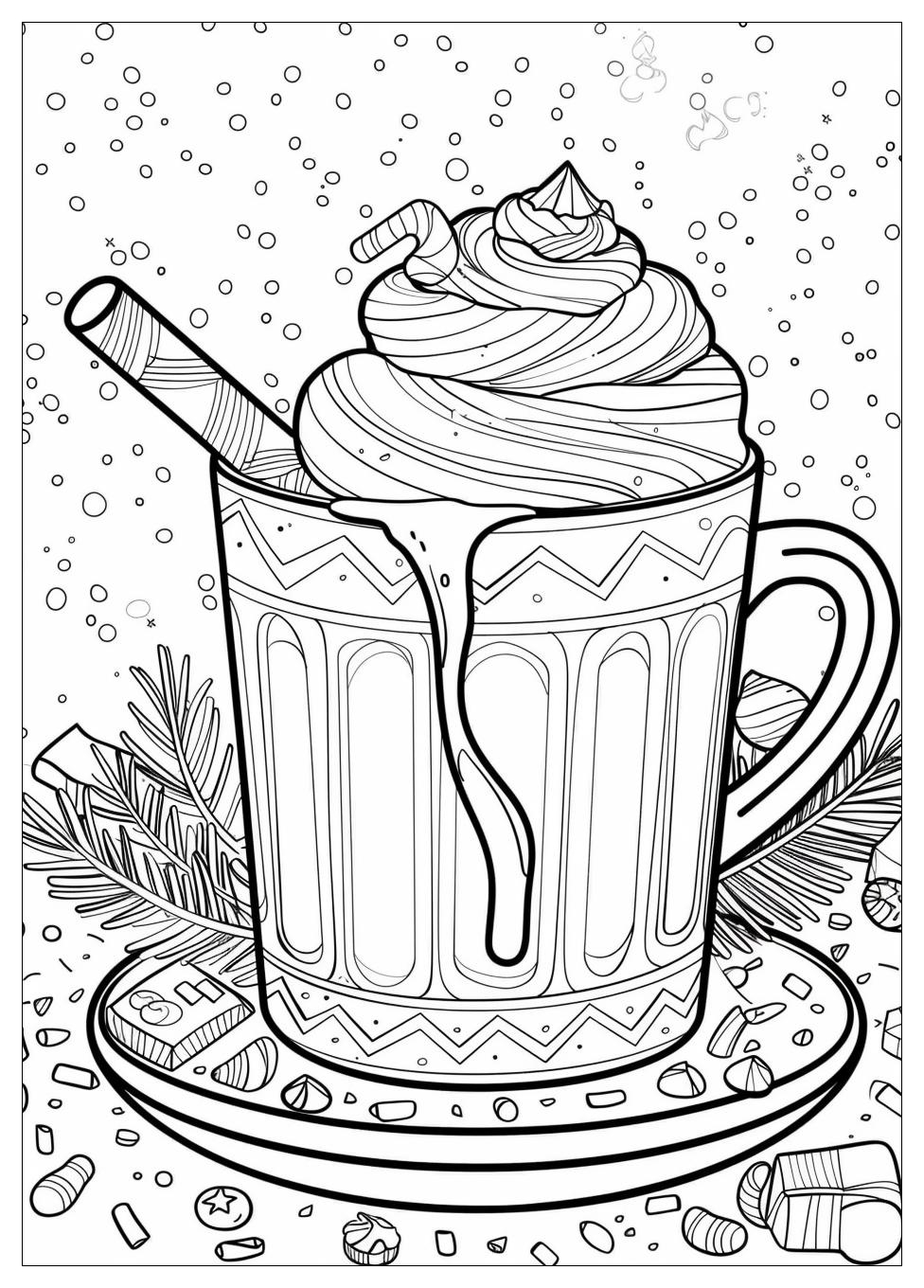 Hot Chocolate Coloring Pages-3