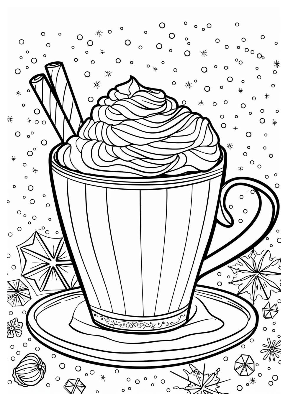 Hot Chocolate Coloring Pages-5