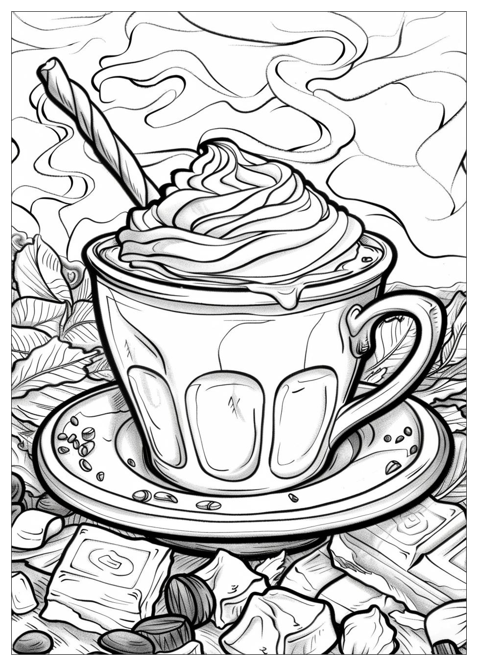 Hot Chocolate Coloring Pages-7