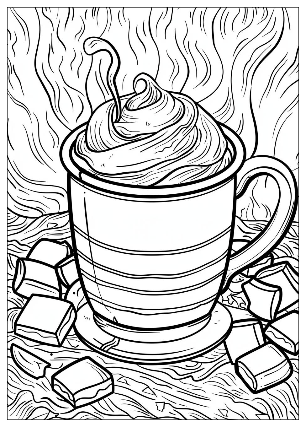 Hot Chocolate Coloring Pages-9