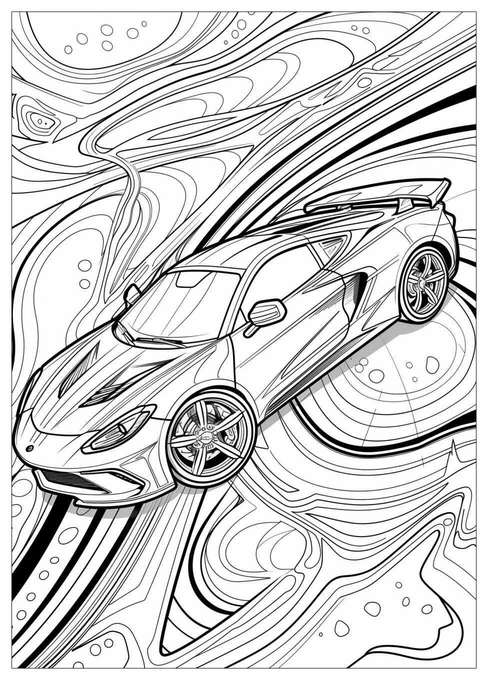 Hot Wheels Coloring Pages-13