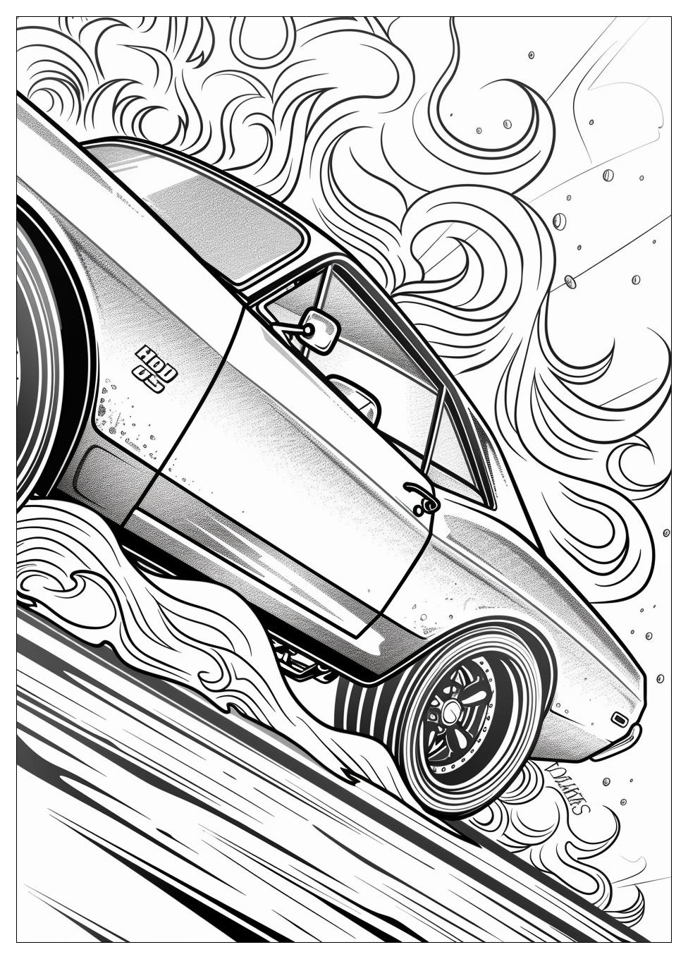 Hot Wheels Coloring Pages-4