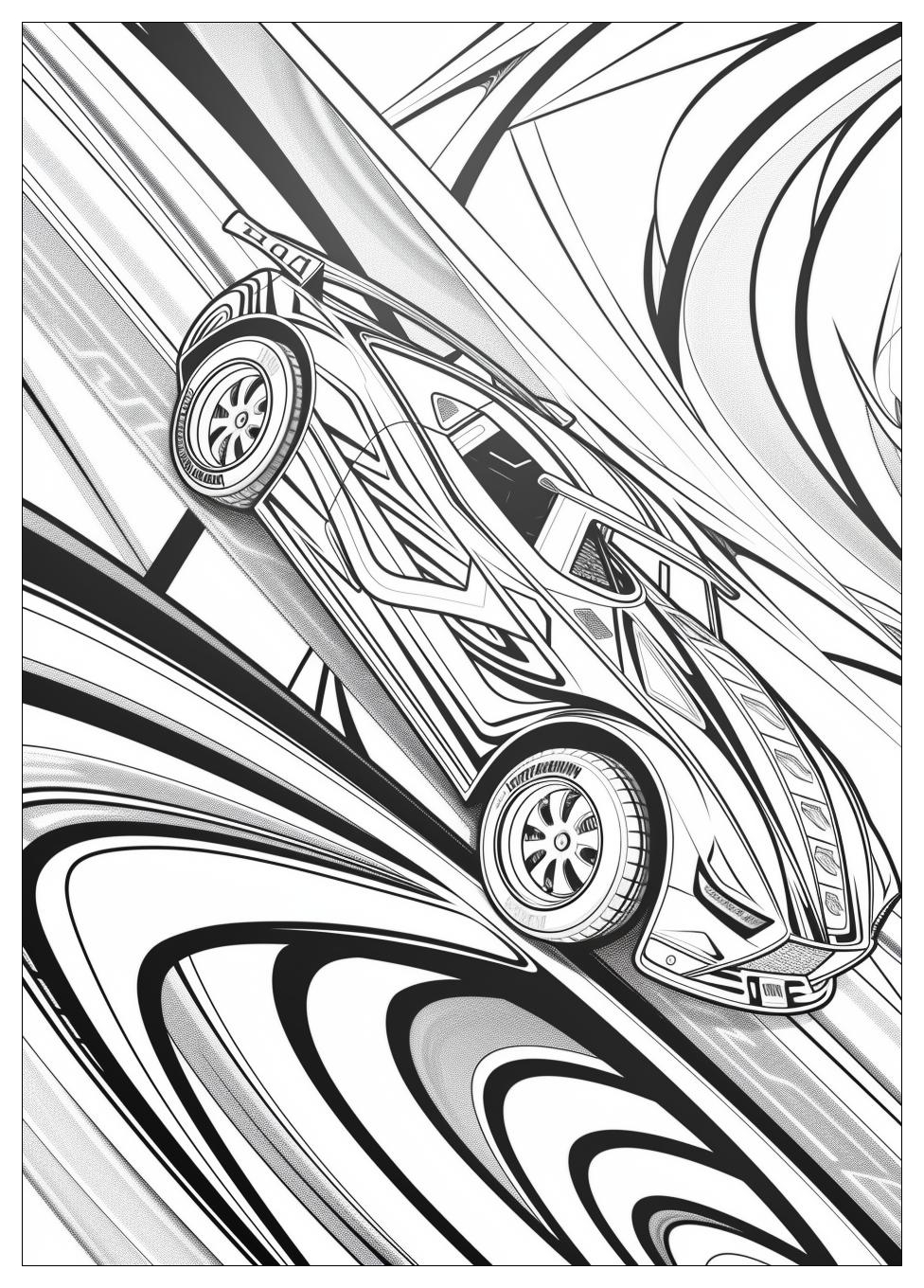 Hot Wheels Coloring Pages-5