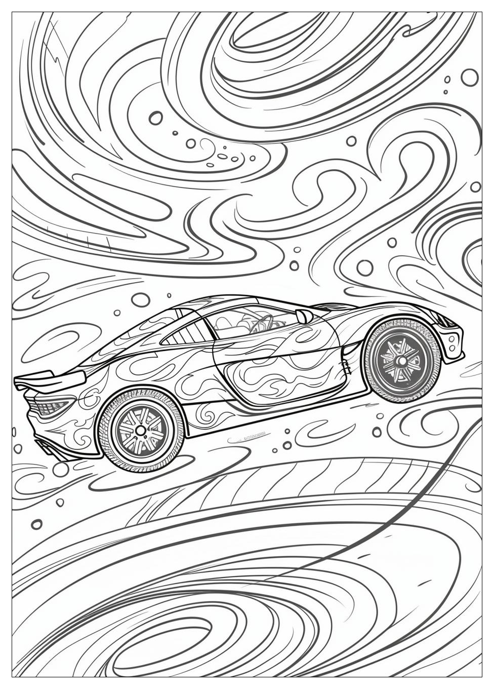 Hot Wheels Coloring Pages-8