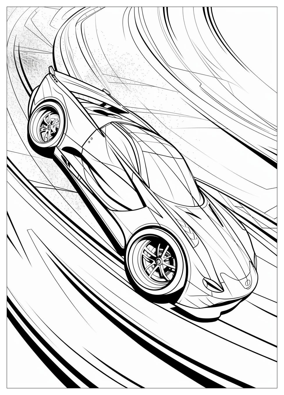 Hot Wheels Coloring Pages-9