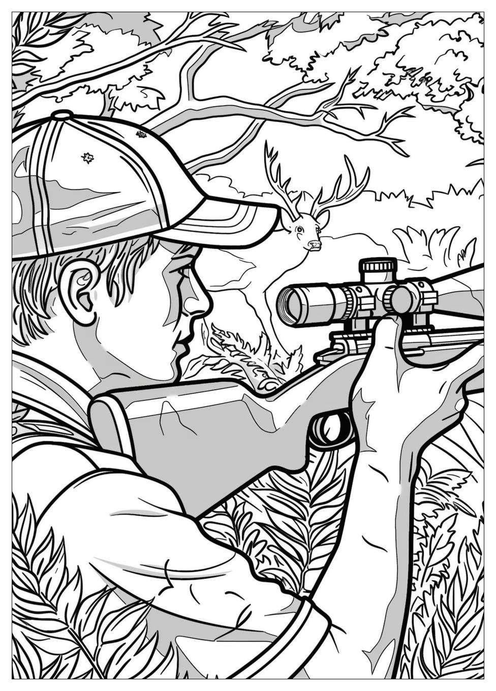 Hunting Coloring Pages-10