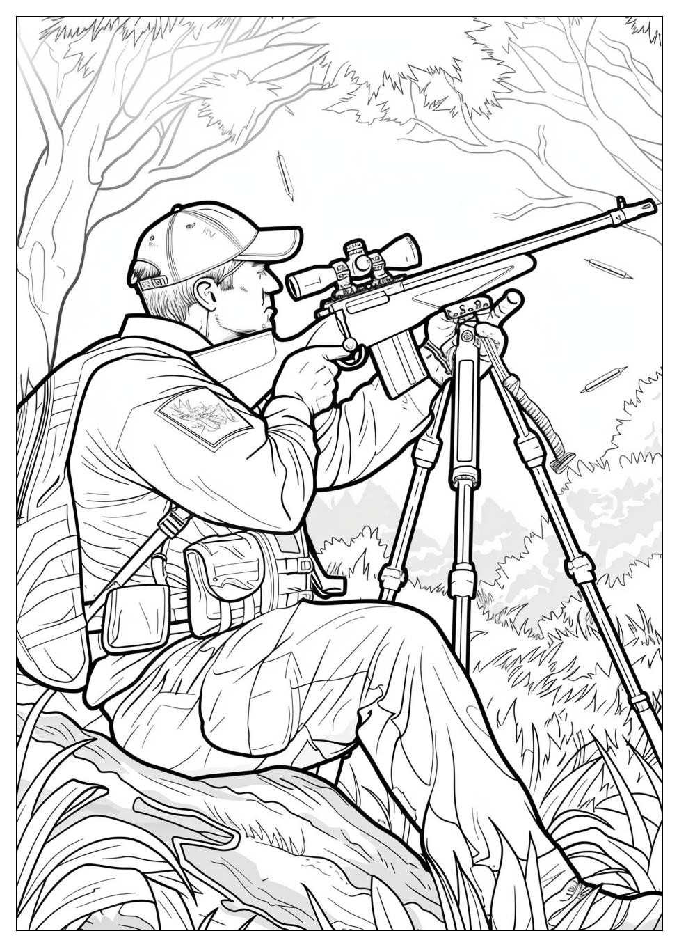 Hunting Coloring Pages-11