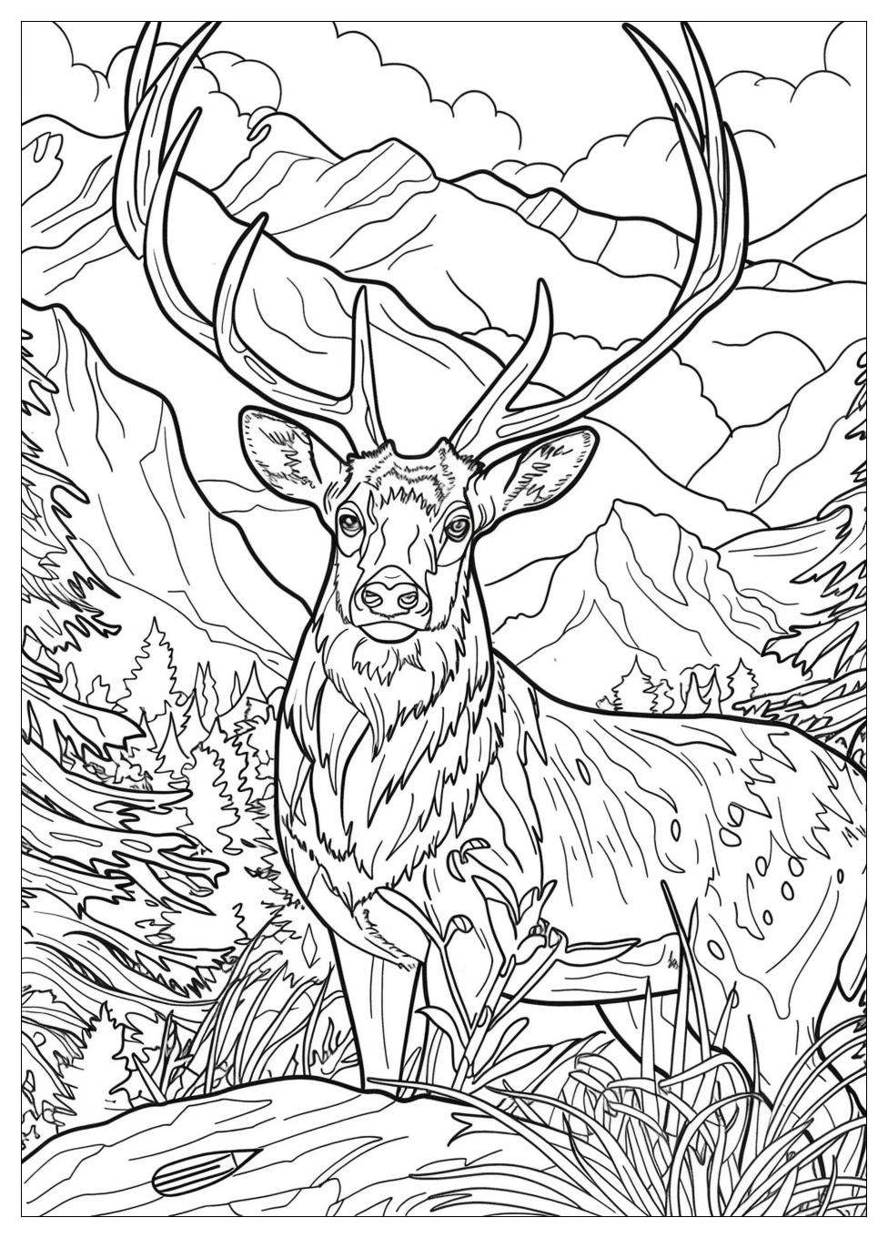 Hunting Coloring Pages-12