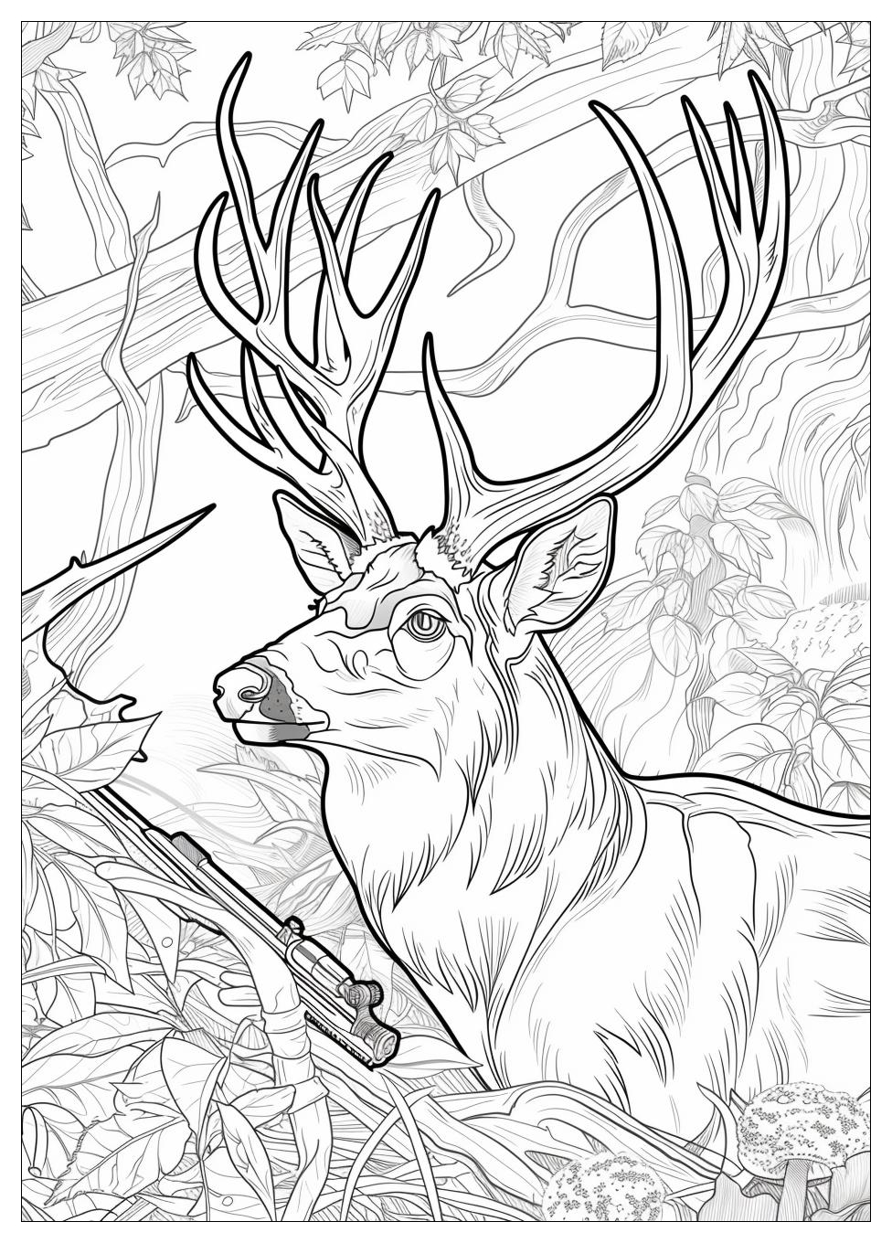 Hunting Coloring Pages-7