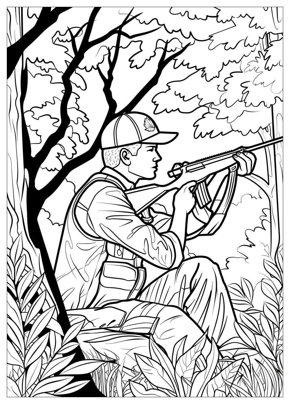 Hunting Coloring Pages-9