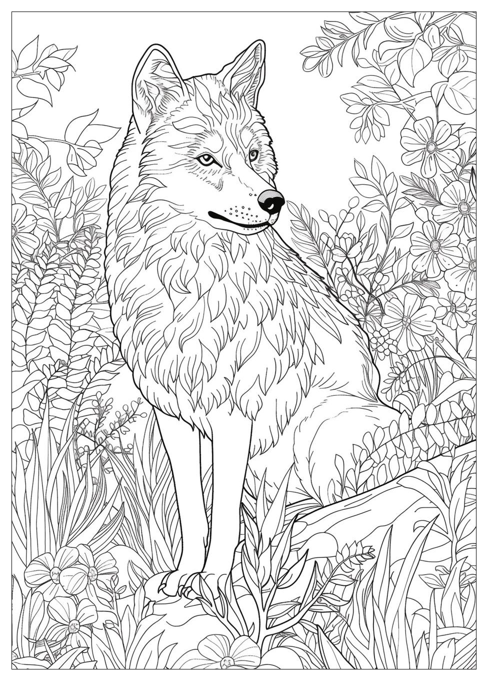 Husky Coloring Pages-14