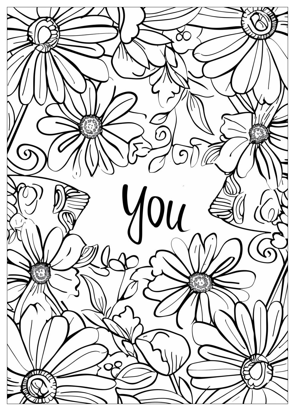 I Love You Coloring Pages-1