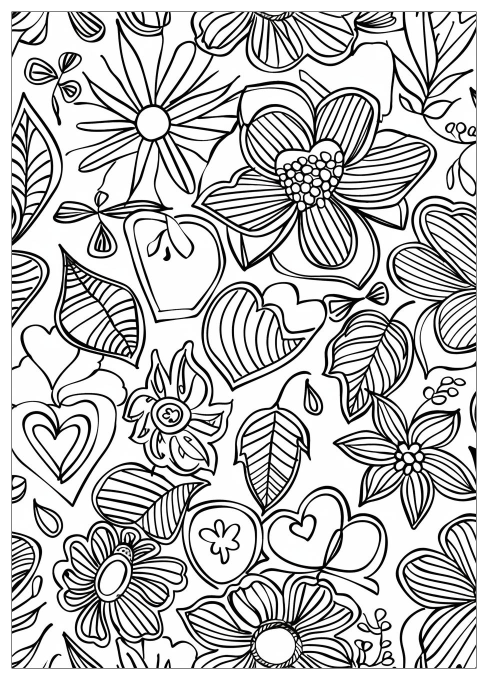 I Love You Coloring Pages-20