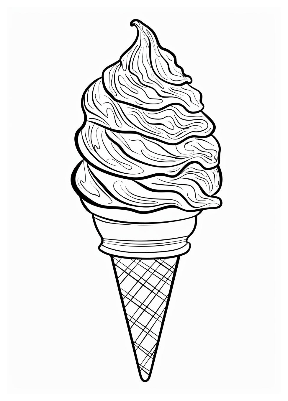 Ice Cream Coloring Pages-1