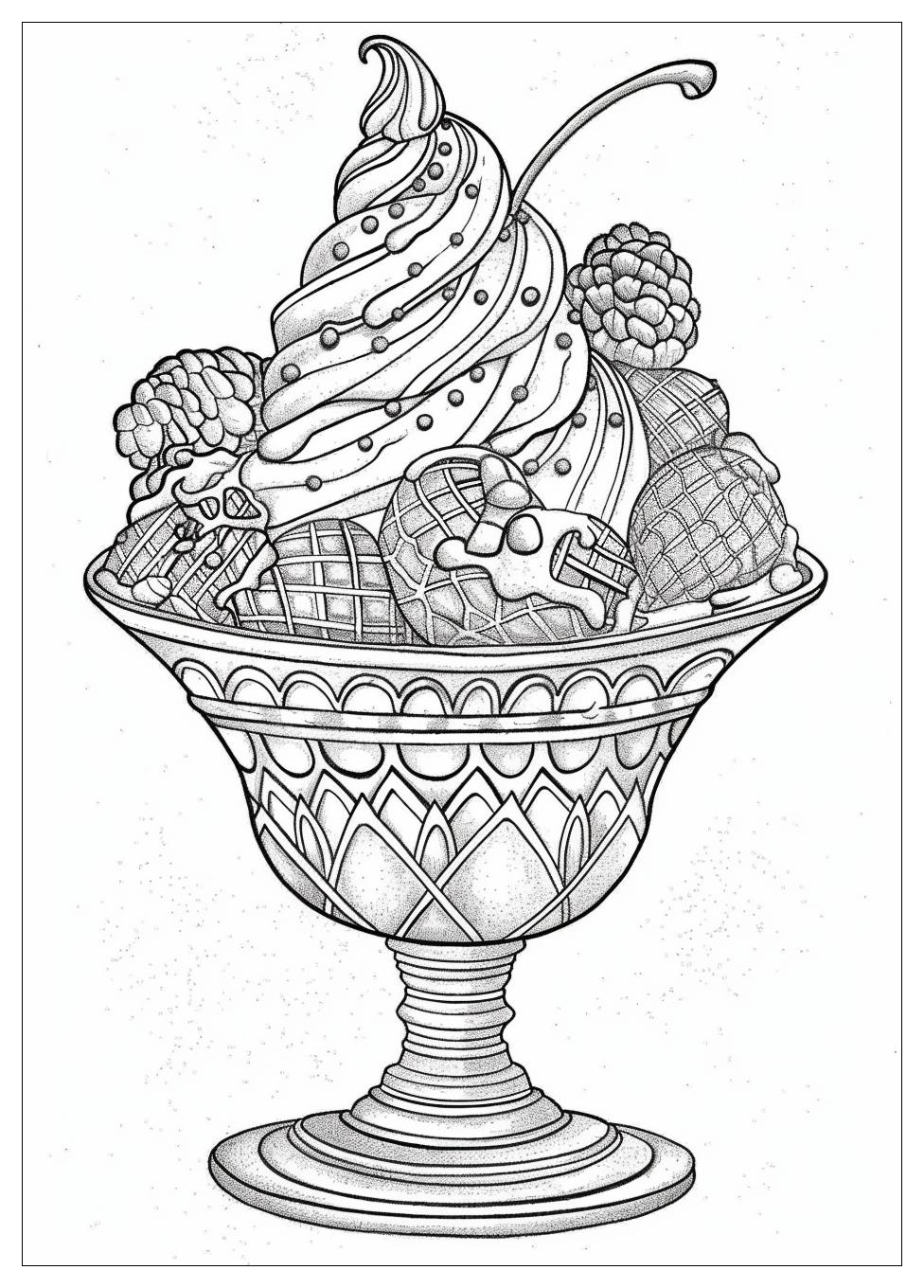 Ice Cream Coloring Pages-29