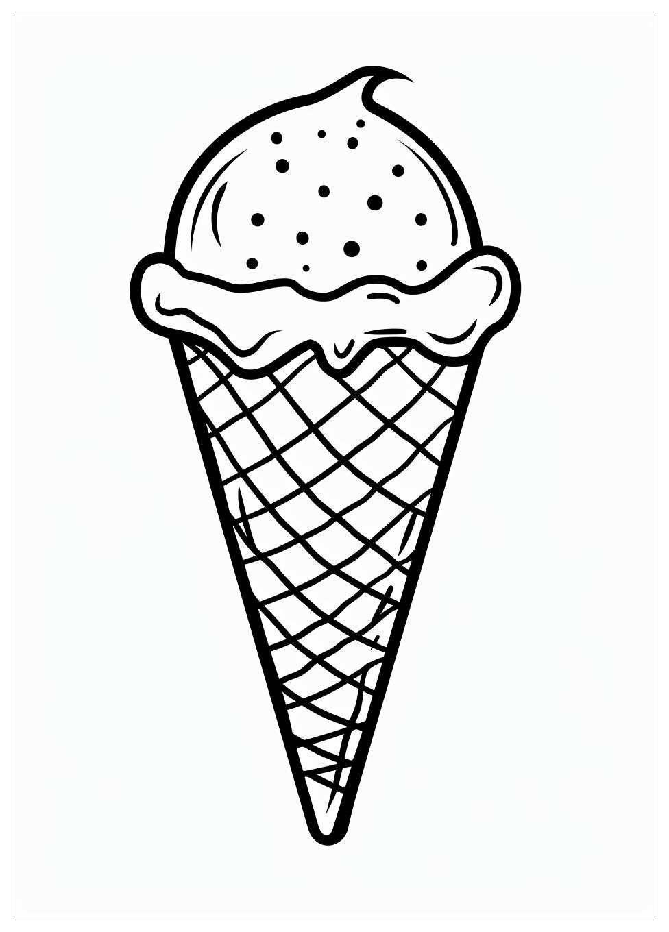 Ice Cream Coloring Pages-4