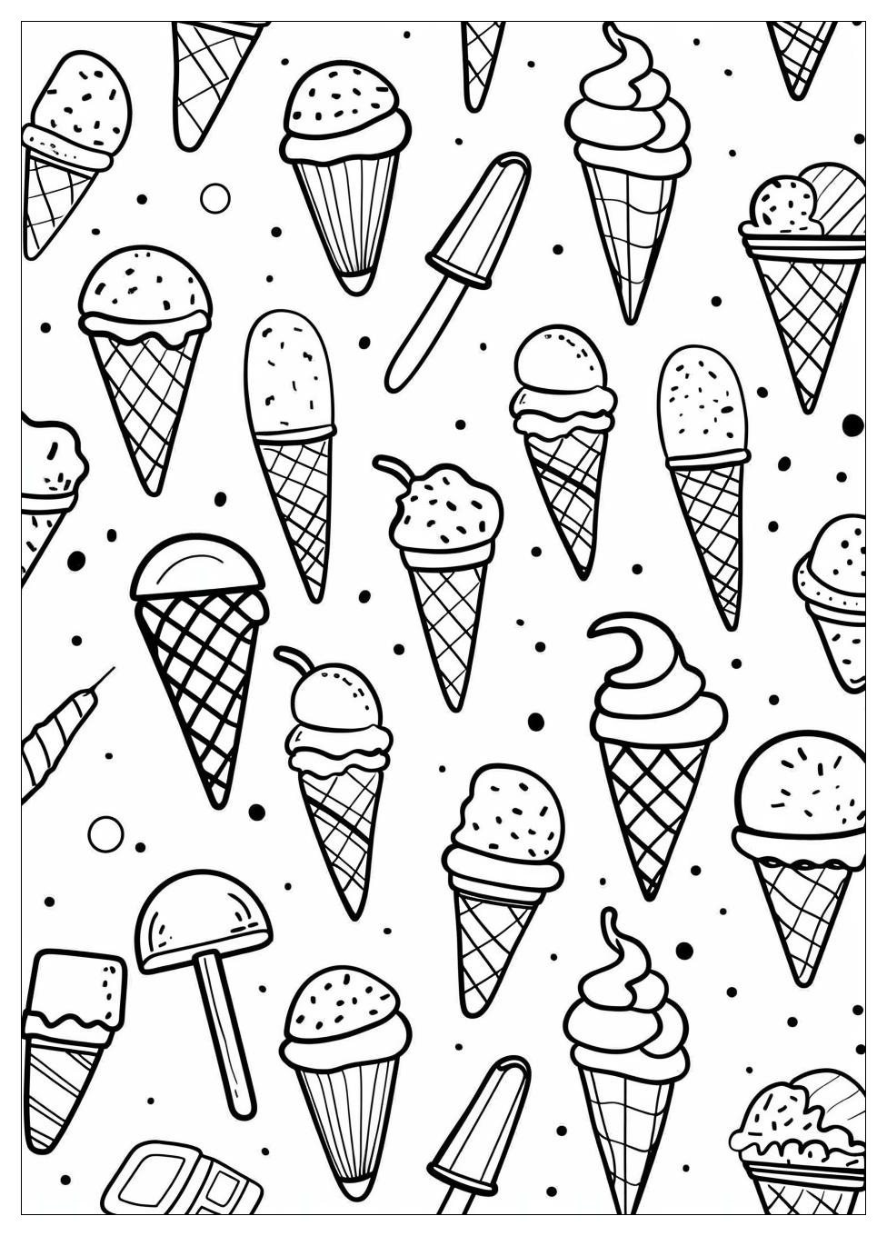 Ice Cream Coloring Pages-5