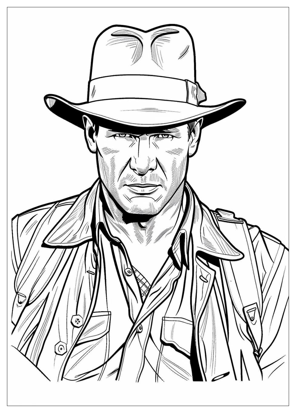 Indiana Jones Coloring Pages-1