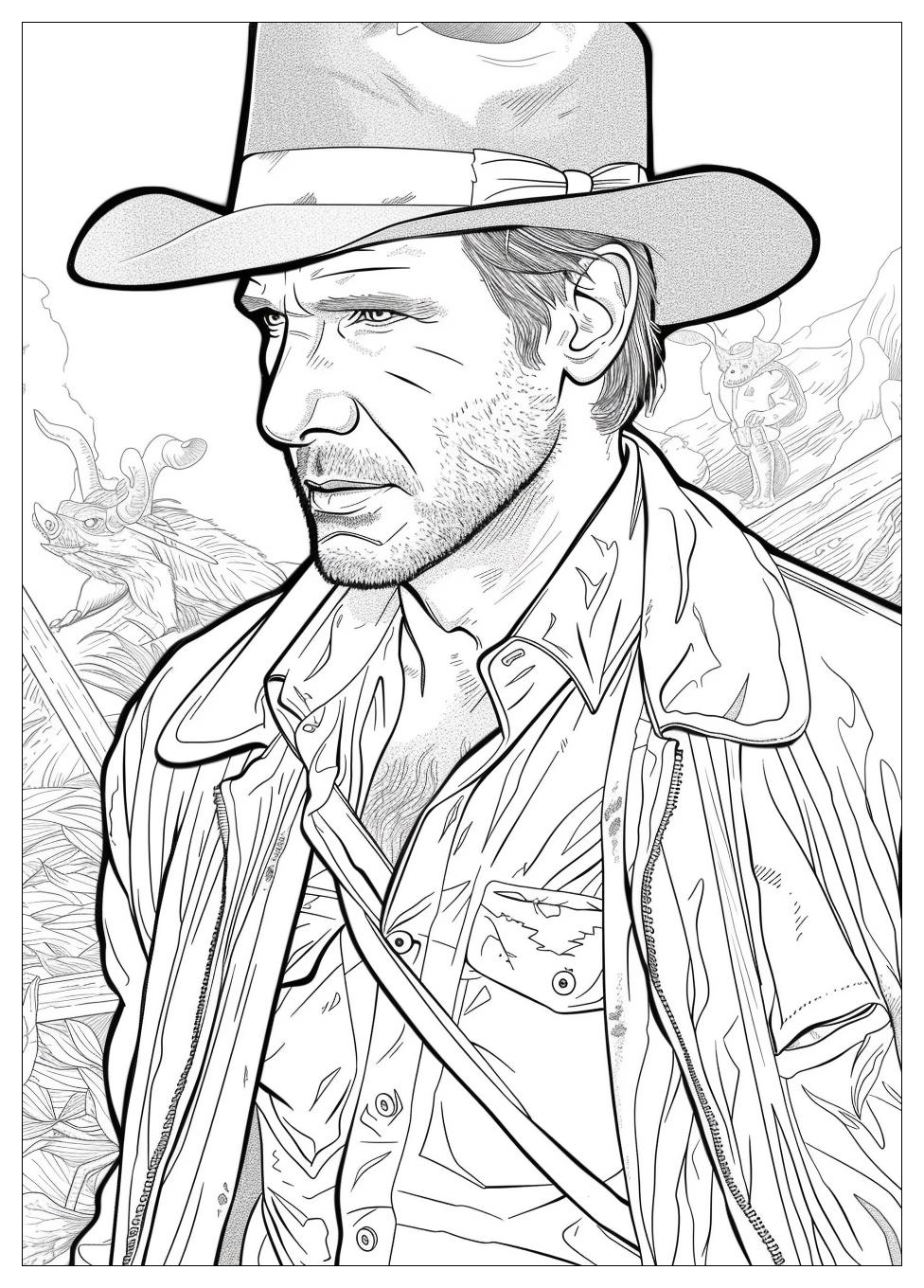 Indiana Jones Coloring Pages-16