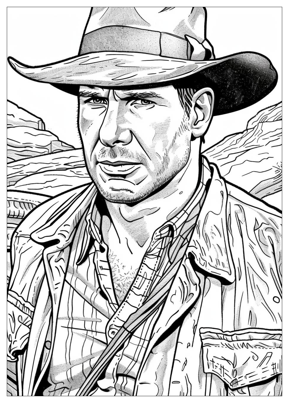 Indiana Jones Coloring Pages-5