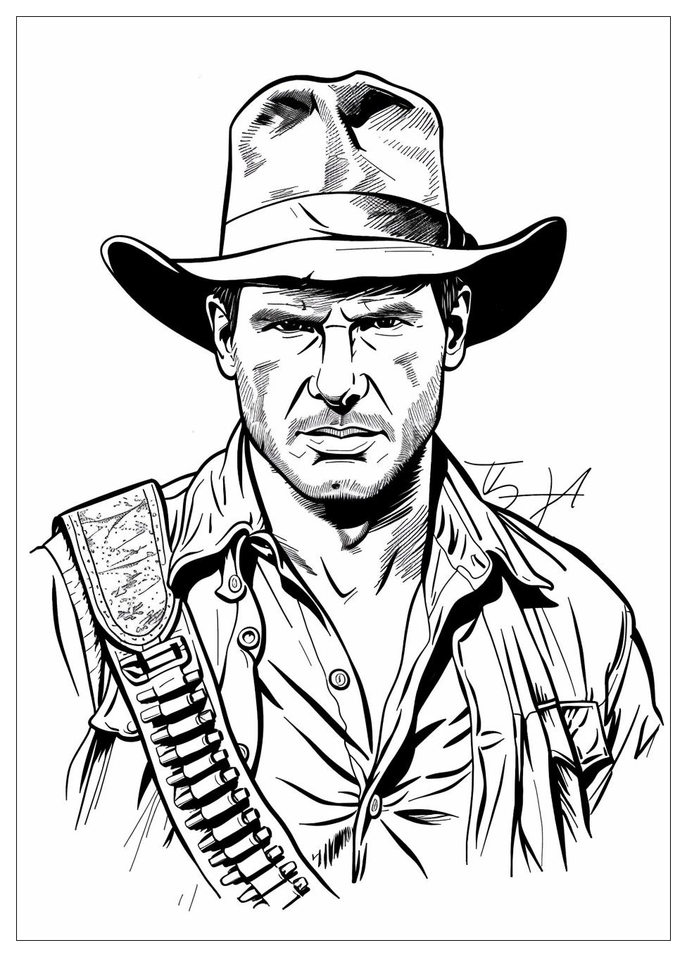 Indiana Jones Coloring Pages-8