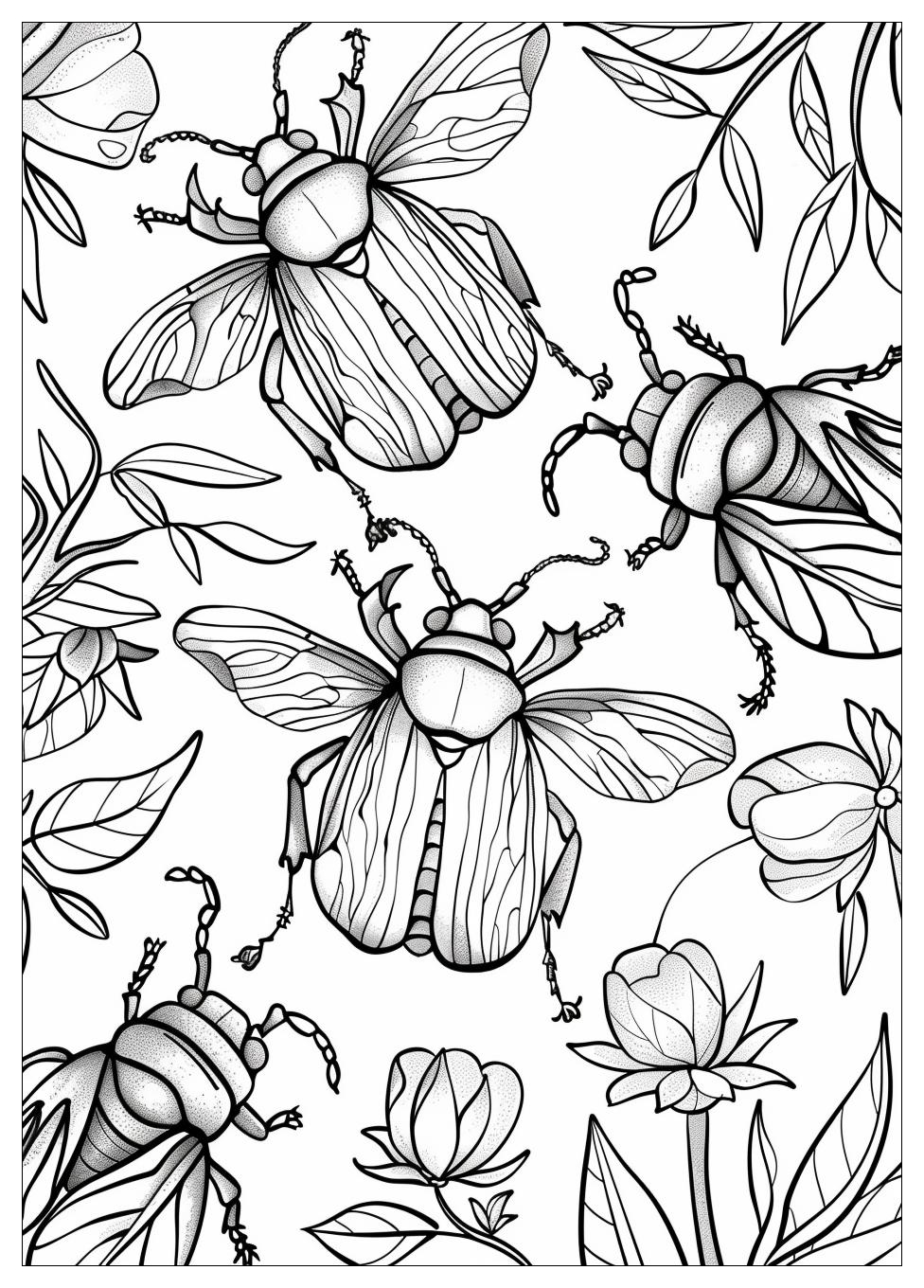 Insects Coloring Pages-10