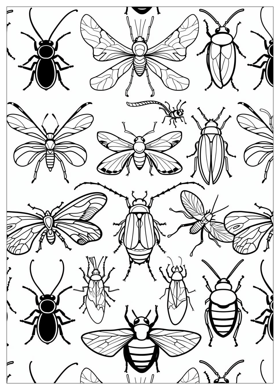 Insects Coloring Pages-11