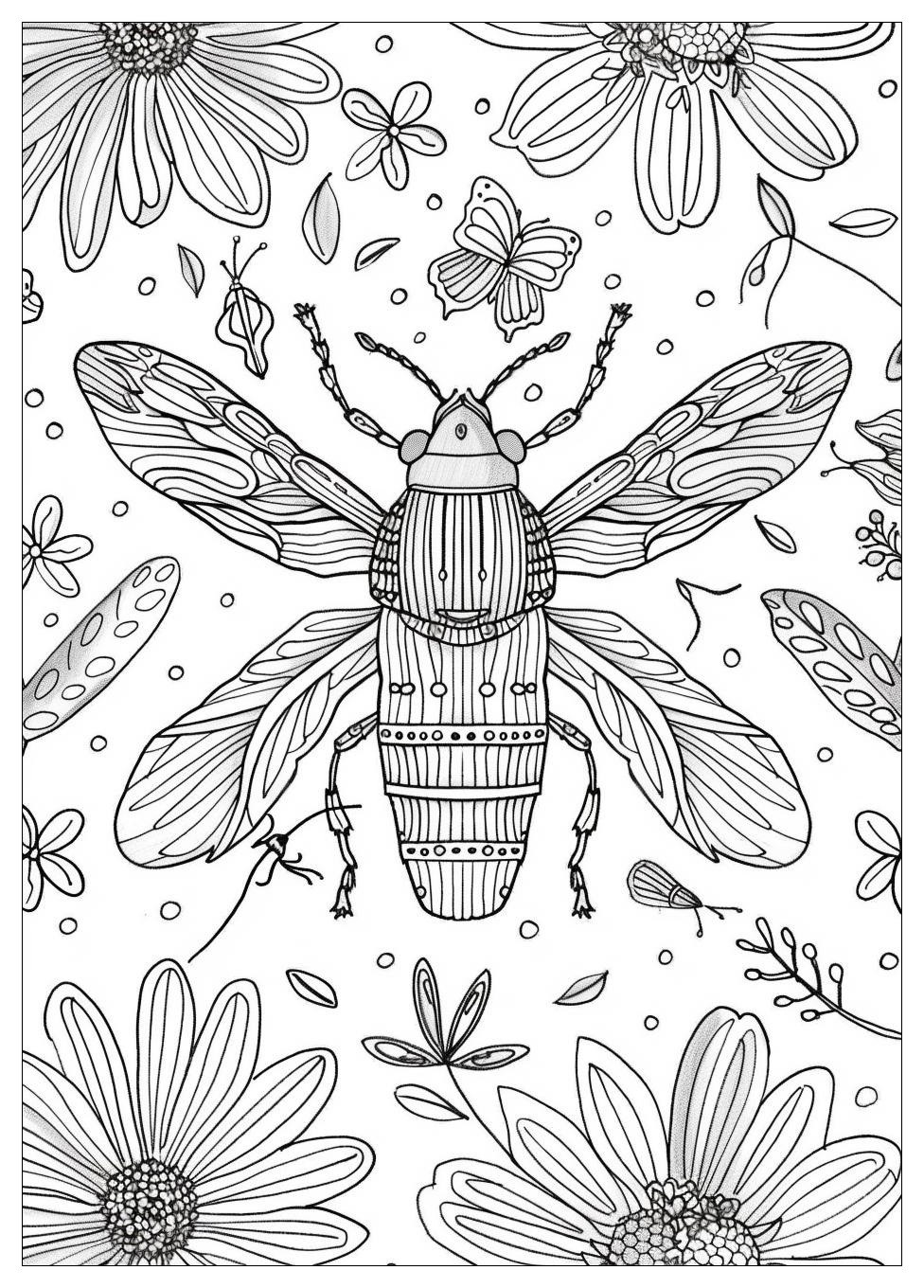 Insects Coloring Pages-14